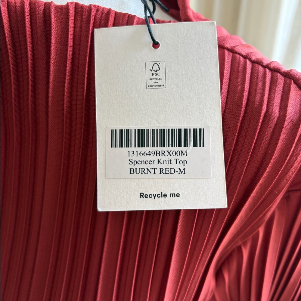 Reformation Pleated Top - Picture 3 of 4